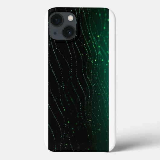 Grünes Design Case-Mate iPhone-Hülle iPhone Hülle (Rückseite)