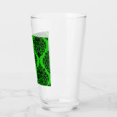 Grünes Design Glas (Links)