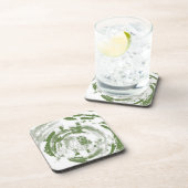 Grünes Design Untersetzer (Rechte Seite)