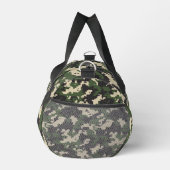Grünes Digital-Tarnmuster Duffle Bag (Rechts)