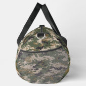 Grünes digitales Tarnmuster Duffle Bag (Rechts)