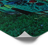 Grünes Dodge Poster (Ecke)