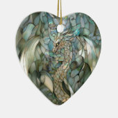 Grünes Drachenglas - Imitate aus festem Glas Keramik Ornament (Rechts)