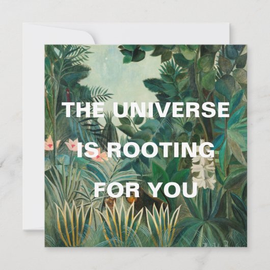 Grünes Dschungelgemälde-Universum rutscht (Vorderseite)