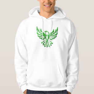 Grünes Eagle/Falke 1 Hoodie