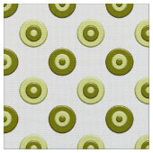 Grünes Element der Tupfen Stoff (Nahaufnahme)