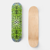 Grünes Empire Stammesdesign Skateboard (Vorderseite)