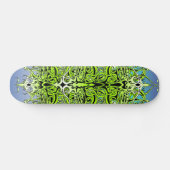 Grünes Empire Stammesdesign Skateboard (Horizontal)