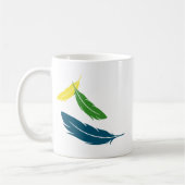 Grünes Englisch Budgie Tasse (Links)