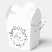 Grünes Eukalyptus-Blätter Botanisches Party für da Geschenkschachtel (Geöffnet)