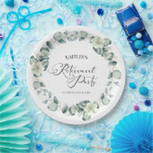 Grünes Eukalyptus-Blätter Botanisches Party für da Pappteller (Party)