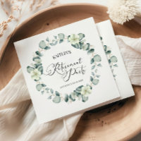 Grünes Eukalyptus-Blätter Botanisches Party für da