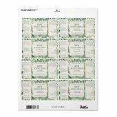 Grünes Eukalyptus Botanisches Spray-Flaschenerzeug (Vorne)