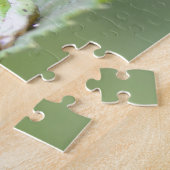 Grünes europäisches nahes hohes des Baumfrosches Puzzle (Seite)