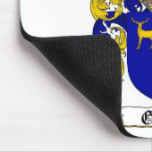 GRÜNES FAMILIENWAPPEN - GRÜNES WAPPEN MOUSEPAD (Ecke)