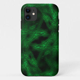 Grünes Fantasiemuster Case-Mate iPhone Hülle