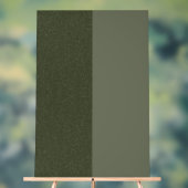 Grünes Farbsignal für zwei Tone-Moos (kundenspezif Acrylschild (Neutral)