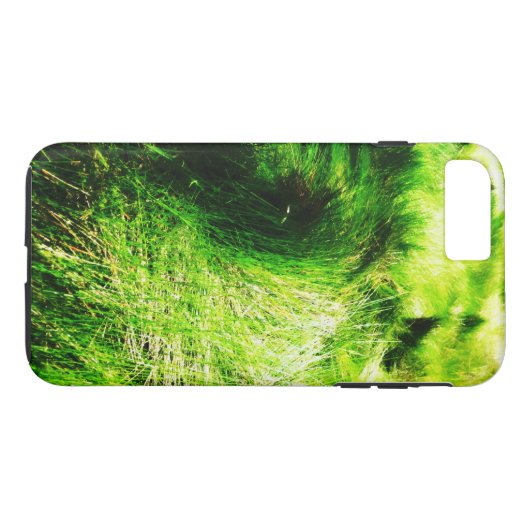 Grünes Feld Case-Mate iPhone Hülle (Rückseite (Horizontal))