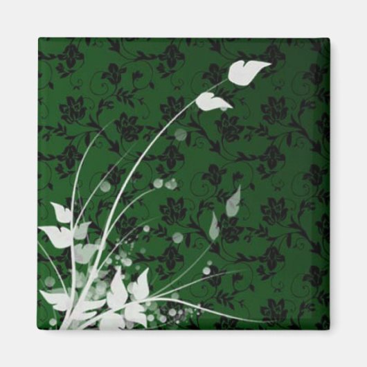 Grünes Feld Magnet (Vorne)