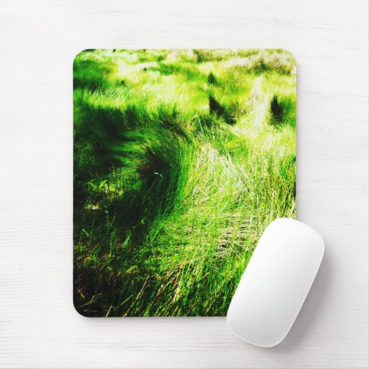 Grünes Feld - Mousepad (Mit Mouse)