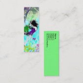 Grünes Feuer - dünne Karte (Vorne/Hinten)