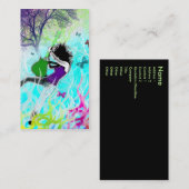 Grünes Feuer - Visitenkarte (Vorne/Hinten)