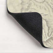 Grünes Flussbecken Topographisch Mousepad (Ecke)