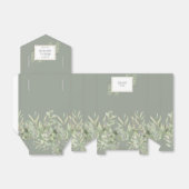 Grünes Foliage Sage Grünes Brautparty Geschenkschachtel (Ungefaltet)