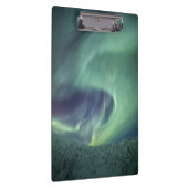 Grünes Foto Aurora Borealis Klemmbrett (Rechts)