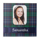 Grünes Foto Fliese (Vorderseite)