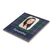 Grünes Foto Fliese (Seite)