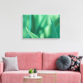 Grünes Foto Leinwanddruck (Insitu (Wohnzimmer))