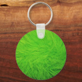 Grünes Foto Schlüsselanhänger (Vorderseite)