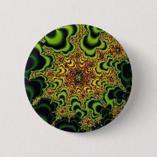 Grünes Fraktal Button