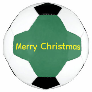 Grünes Frohe Weihnachten Fußball