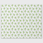 Grünes Frosch-Geschenkpapier, Teich-Tier-Geschenkv Geschenkpapier (Flach)