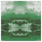 Grünes Gänse Stoff (Muster)