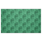 Grünes gefärbte Krawatte Yin Yang Symbol Stoff (Fat Quarter (45,7 x 55,9 cm))