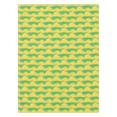 Grünes Gelbes Gator Alligator Croc Krokodil Tier Tischdecke (Vorderseite)