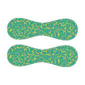 Grünes gelbes rosa Muster für digitale Camouflage Baseball (Paneele)