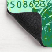 Grünes Geld Mousepad (Ecke)