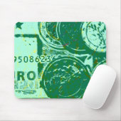Grünes Geld Mousepad (Mit Mouse)