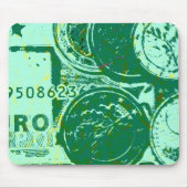 Grünes Geld Mousepad (Vorne)