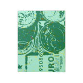Grünes Geld Notizblock (Rotiert)