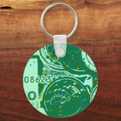 Grünes Geld Schlüsselanhänger (Vorderseite)