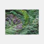 Grünes Gemüse Fleecedecke (Vorderseite (Horizontal))