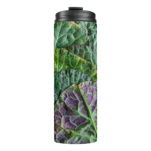 Grünes Gemüse Thermosbecher (Vorderseite)