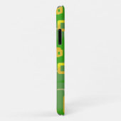 Grünes geometrisches iPhone / iPad-Case Case-Mate iPhone Hülle (Hinten/Rechts)