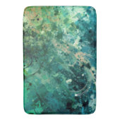 Grünes Geräusch Abstrakt Badematte (Vorderseite Vertikal)