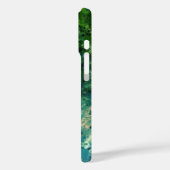 Grünes Geräusch Abstrakt Case-Mate iPhone Hülle (Rückseite / Links)